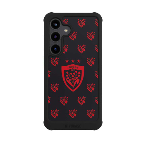 Samsung Galaxy S24 NIVOmax Maiglöckchen Pattern Rot RCT