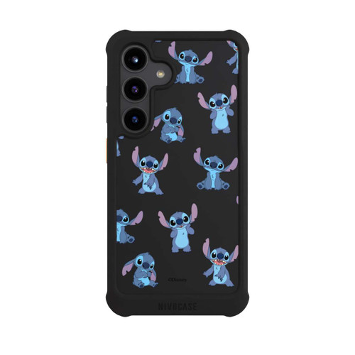 Samsung Galaxy S24 NIVOmax Stitch Faces Pattern Transparent