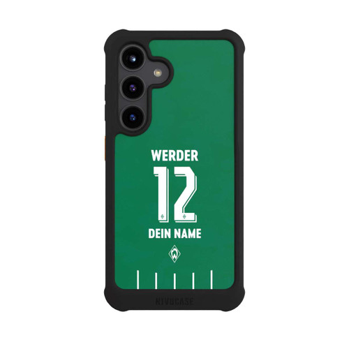 Samsung Galaxy S24 NIVOmax Werder Bremen Trikot Personalisierbar 25-26