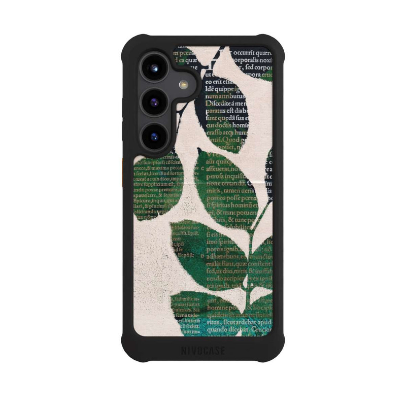 Galaxy S24 NIVOmax Leaves, 2024, by Marco Campedelli