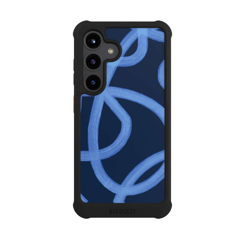 Samsung Galaxy S24 NIVOmax Laced Up Tones of Blue