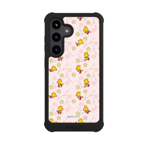 Samsung Galaxy S24 NIVOmax Woodstock Pink Pattern