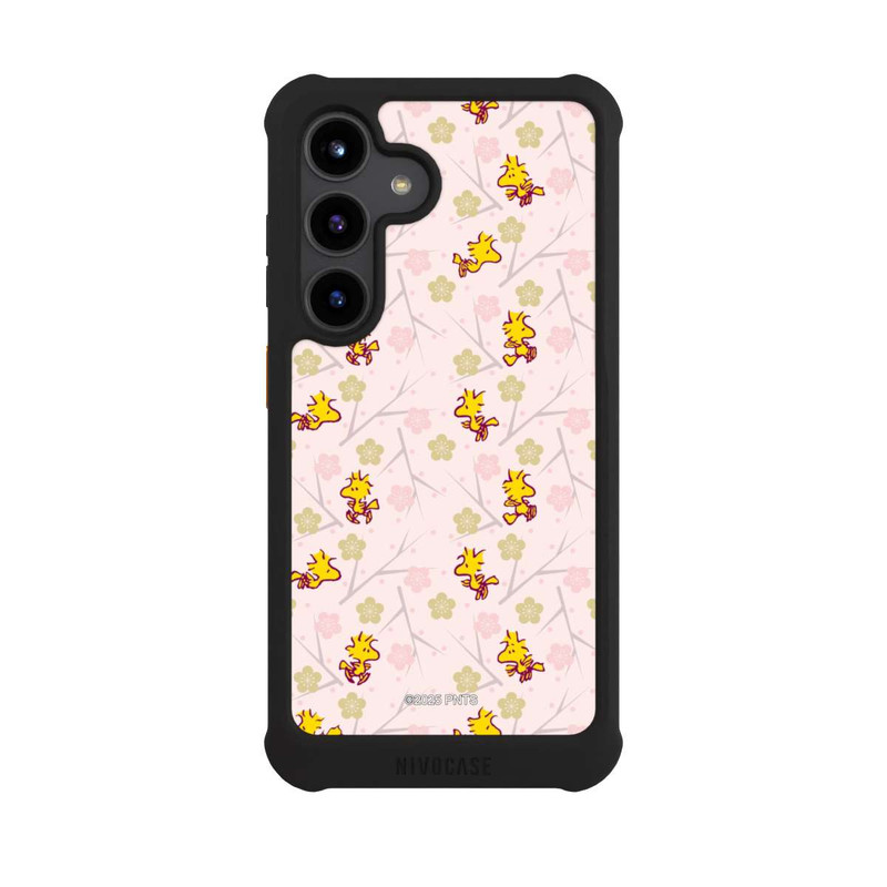 Galaxy S24 NIVOmax Woodstock Pink Pattern