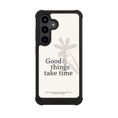 Samsung Galaxy S24 NIVOmax Good Things Take time Piglet