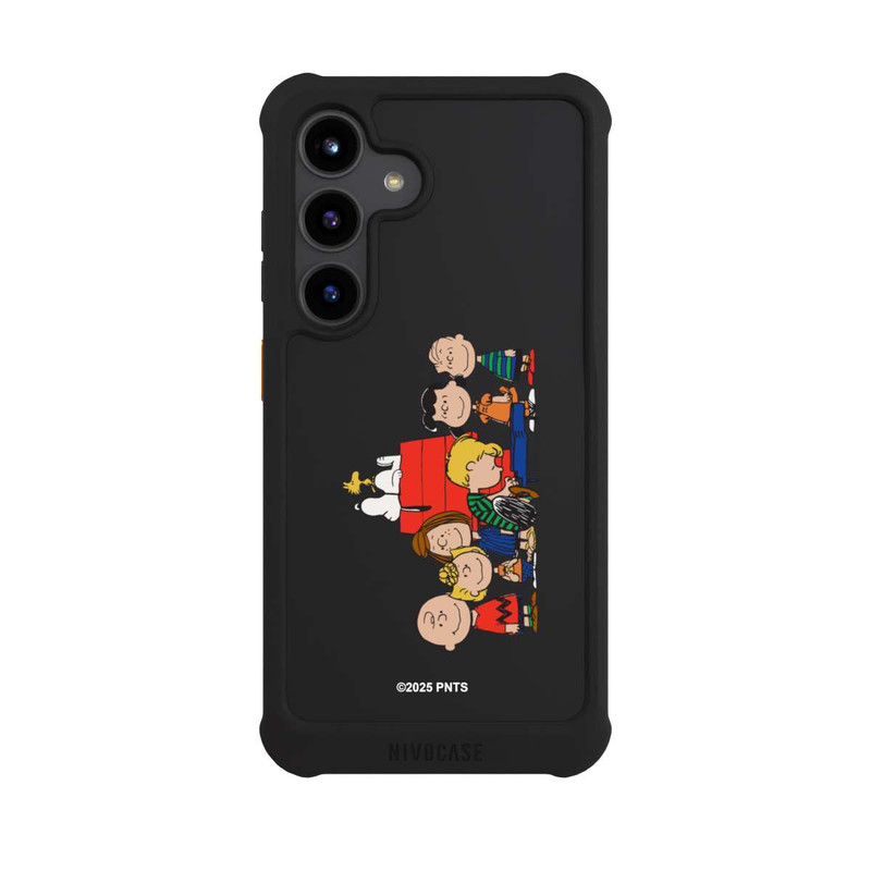 Galaxy S24 NIVOmax Snoopy and Friends Transparent