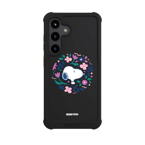 Samsung Galaxy S24 NIVOmax Snoopy Flowers