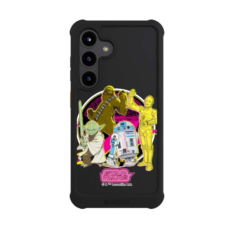Galaxy S24 NIVOmax Star Wars Heroes Neon