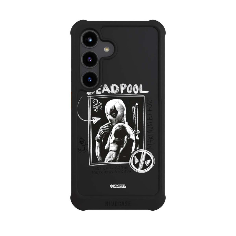 Galaxy S24 NIVOmax Deadpool Transparent