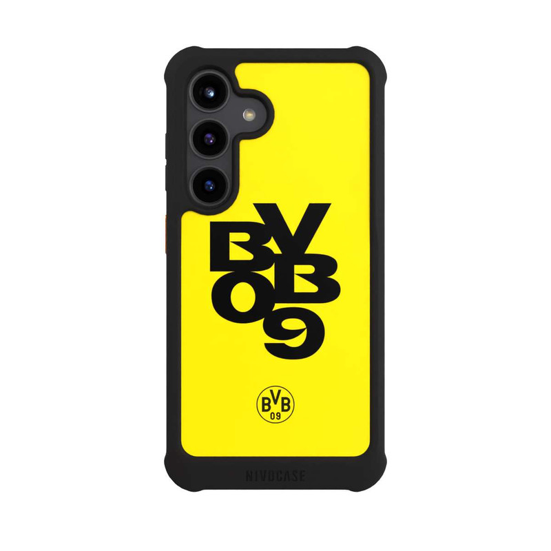 Galaxy S24 NIVOmax BVB09 Schwarz Gelb