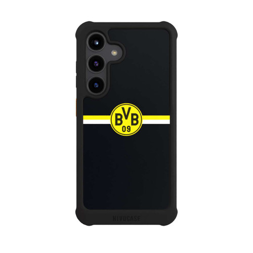 Samsung Galaxy S24 NIVOmax BVB Logo Streifen