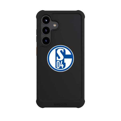 Samsung Galaxy S24 NIVOmax FC Schalke 04 Logo Transparent