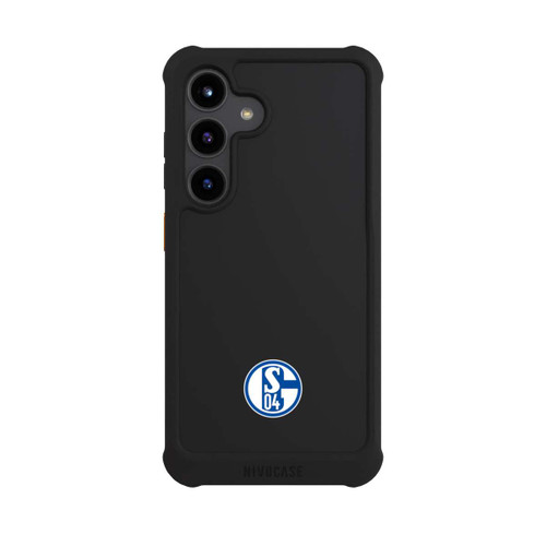 Samsung Galaxy S24 NIVOmax FC Schalke 04 Logo Klein Transparent