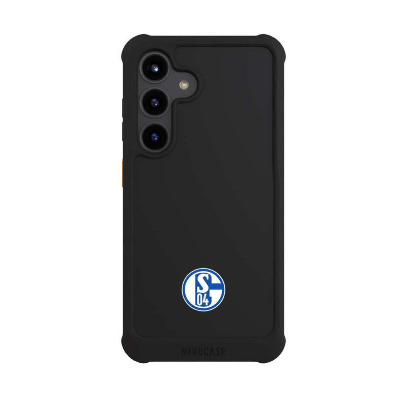 Galaxy S24 NIVOmax FC Schalke 04 Logo Klein Transparent