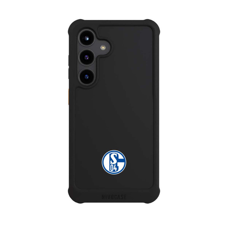 Galaxy S24 NIVOmax FC Schalke 04 Logo Klein Transparent