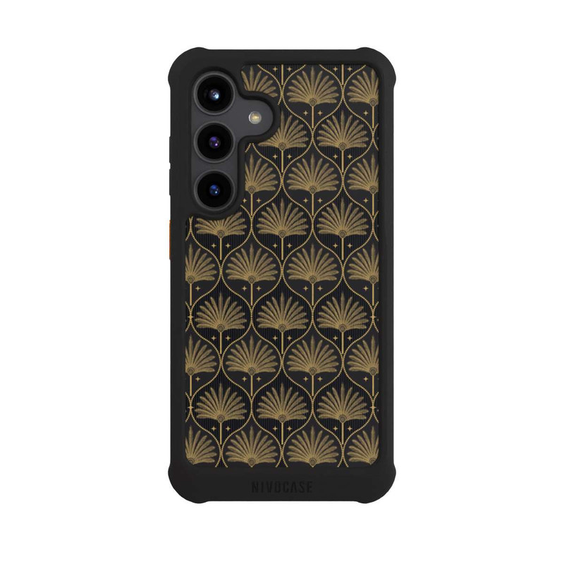 Galaxy S24 NIVOmax Art Deco Blätter