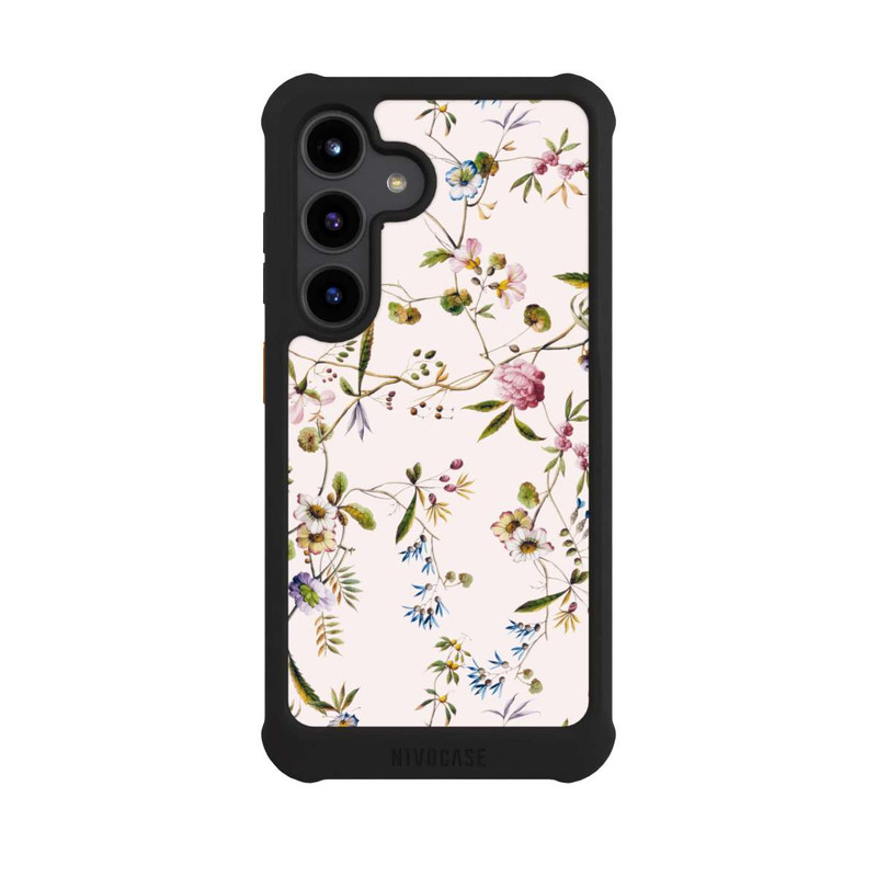 Galaxy S24 NIVOmax Vintage Blumen Spring