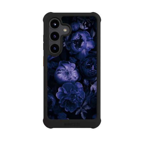 Samsung Galaxy S24 NIVOmax Victorian Grandeur Large Flowers Purple Mit KI