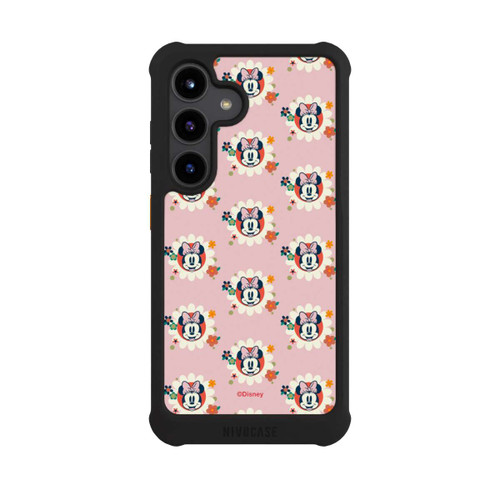 Samsung Galaxy S24 NIVOmax Minnie's Magic Flowers Retro Pattern
