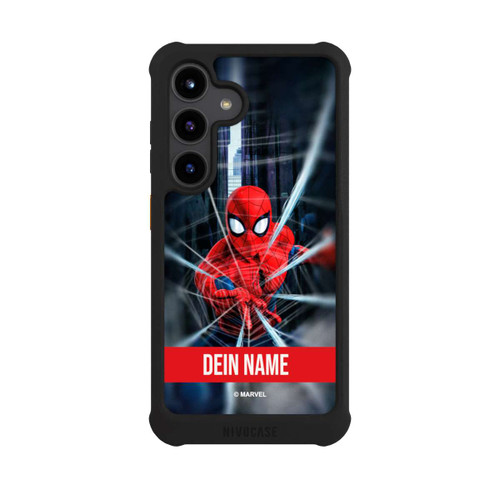 Samsung Galaxy S24 NIVOmax Spiderman Webs in Action customisable