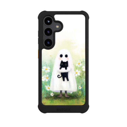 Samsung Galaxy S24 NIVOmax Ghost Hug for Cat Halloween with AI