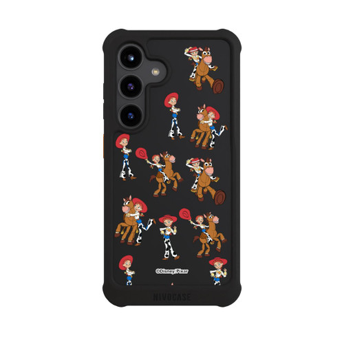 Samsung Galaxy S24 NIVOmax Toy Story 5 Jessie Cowboy Pattern Transparent