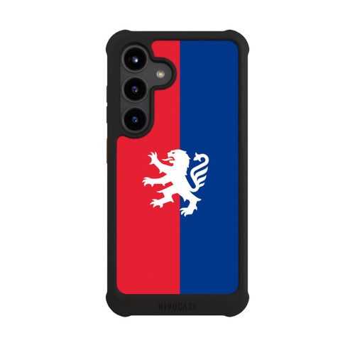 Samsung Galaxy S24 NIVOmax OL Lion rouge et bleu