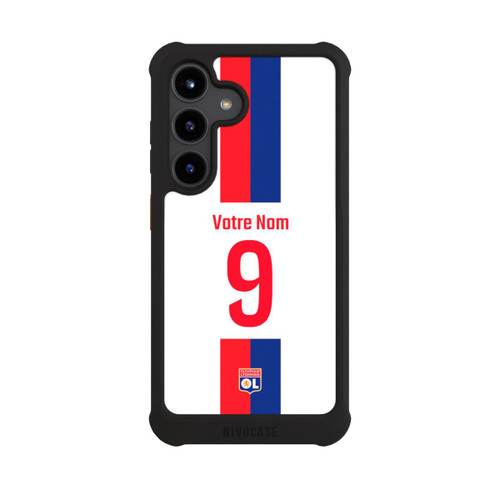 Samsung Galaxy S24 NIVOmax Olympique Lyonnais Maillot Personnalisable