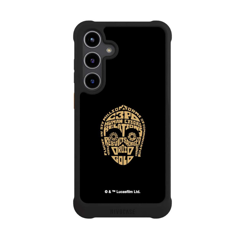 Galaxy S24 + NIVOmax C3PO Typo Graphic