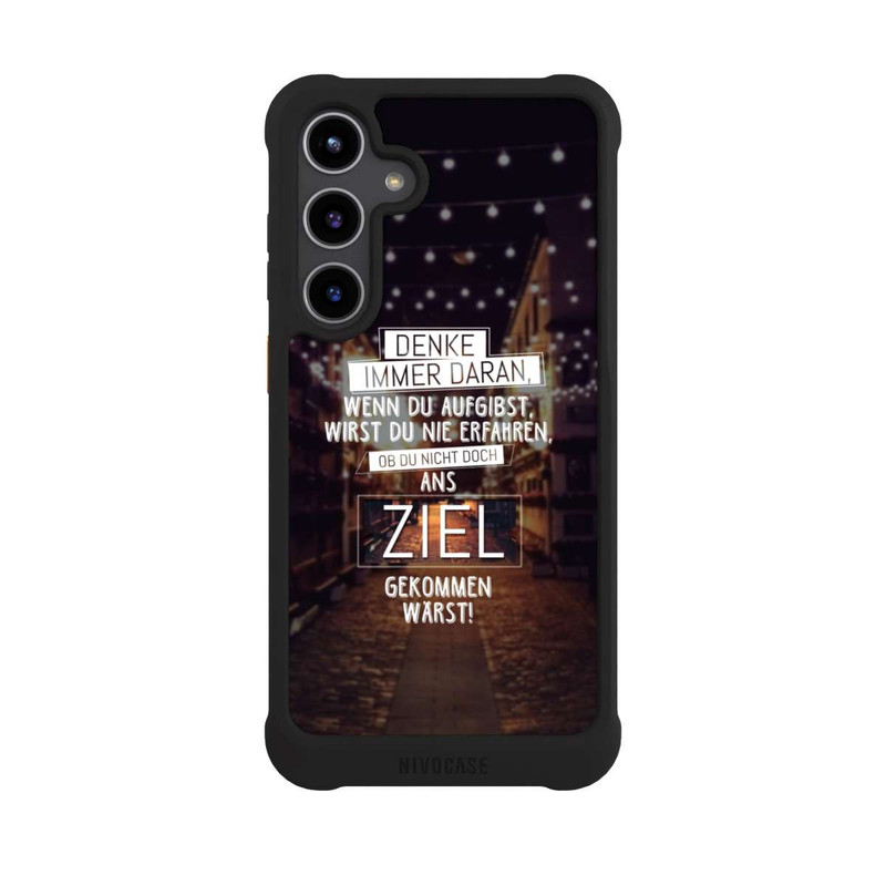 Galaxy S24 + NIVOmax Ins Ziel Gekommen