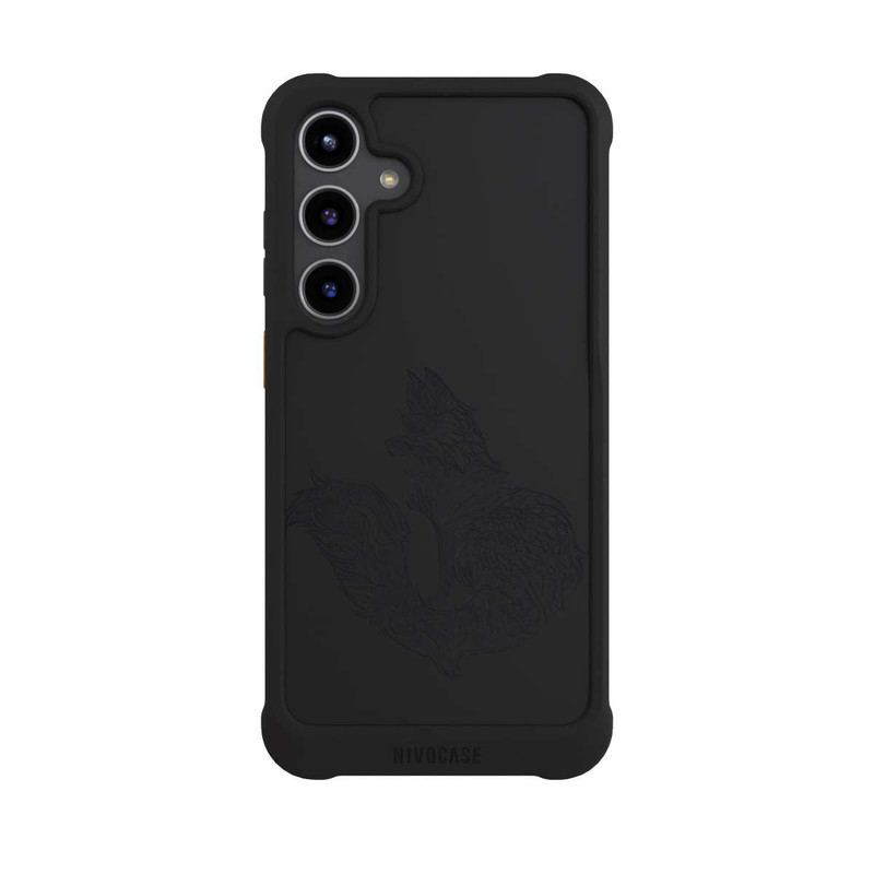 Galaxy S24 + NIVOmax Renard orné sans fond