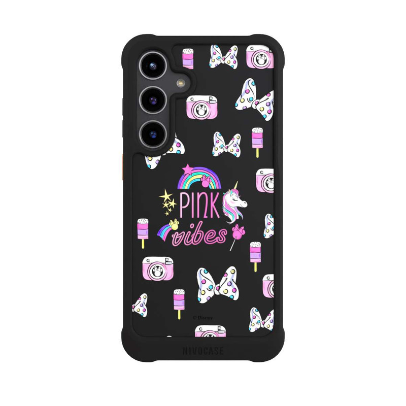 Galaxy S24 + NIVOmax Pink Vibes Transparent