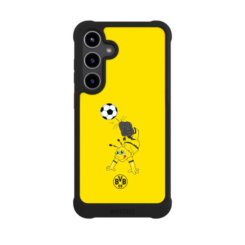 Samsung Galaxy S24+ NIVOmax Emma mit Fussball - BVB