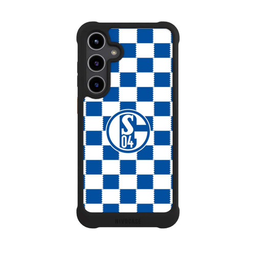 Samsung Galaxy S24+ NIVOmax Muster Schalke 04