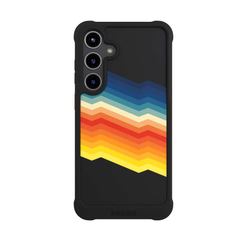 Samsung Galaxy S24+ NIVOmax Abstrakter Regenbogen