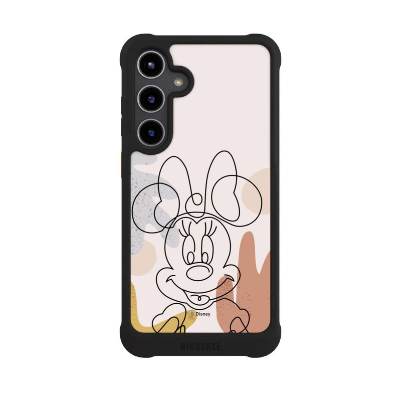 Galaxy S24 + NIVOmax Minnie Abstract Lineart