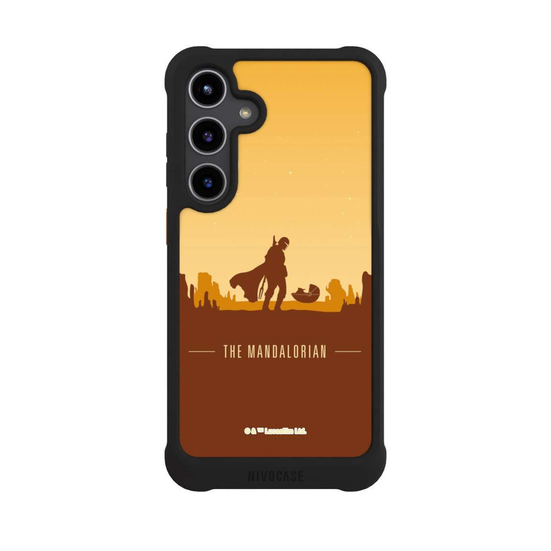 Galaxy S24 + NIVOmax  Mandalorian Silhouette