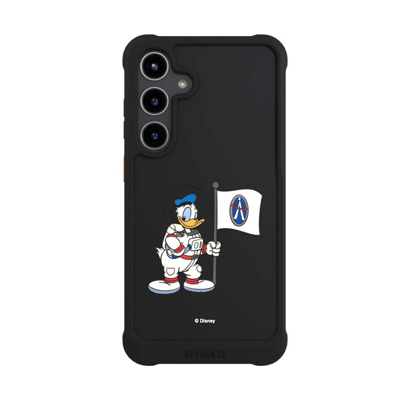Galaxy S24 + NIVOmax Donald Duck Astronaut Transparent