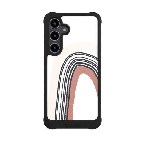 Samsung Galaxy S24+ NIVOmax Texturierter Regenbogen