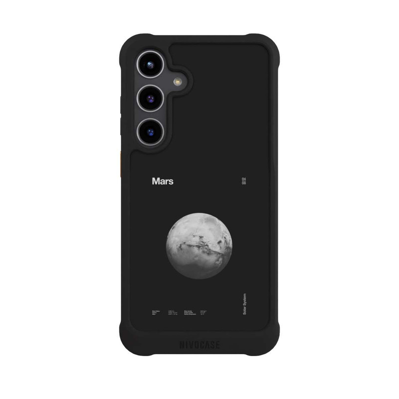 Galaxy S24 + NIVOmax Système Solaire Mars