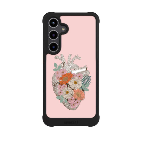 Samsung Galaxy S24+ NIVOmax Florales Vintage-Herz