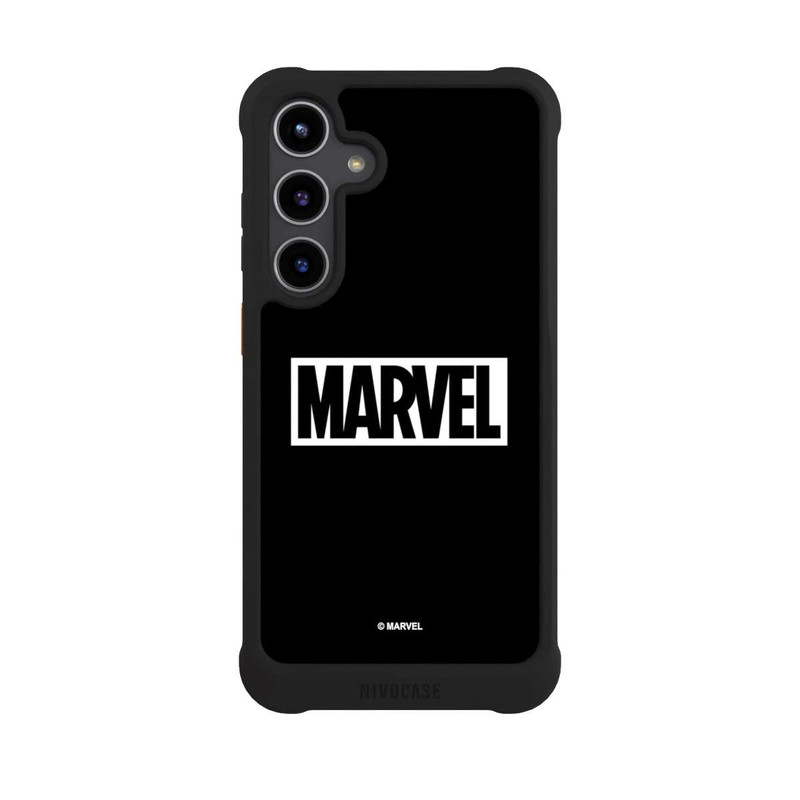 Galaxy S24 + NIVOmax Marvel Logo Black