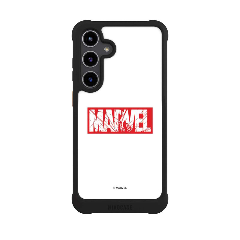 Galaxy S24 + NIVOmax Marvel Logo Crushed
