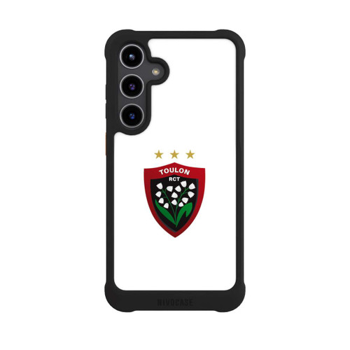 Samsung Galaxy S24+ NIVOmax Logo RC Toulonnais Blanc