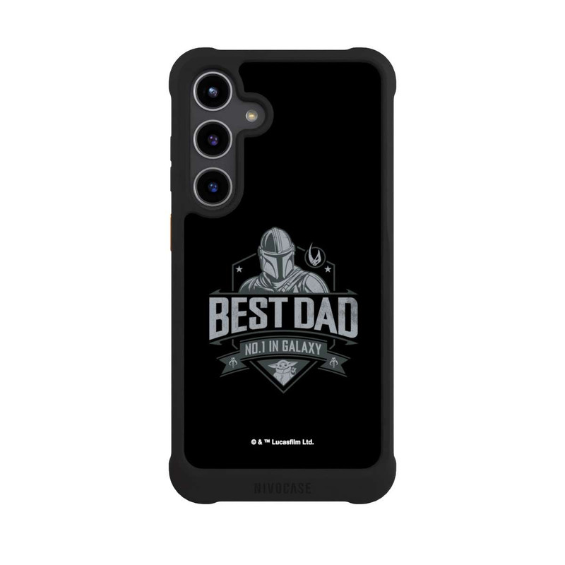 Galaxy S24 + NIVOmax The Mandalorian Number One Dad