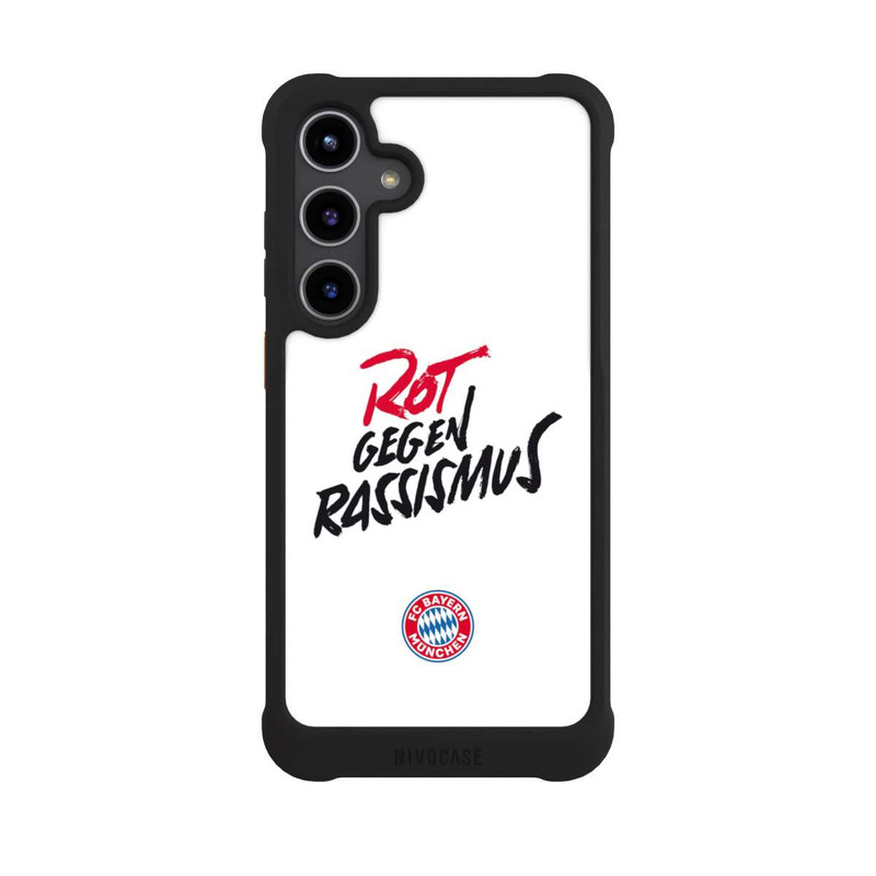 Galaxy S24 + NIVOmax FCB Rouge contre le racisme