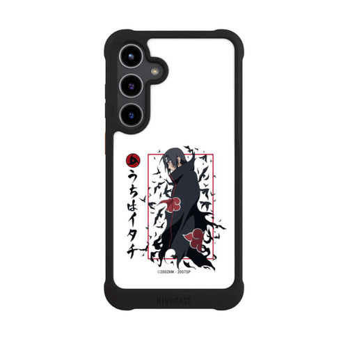 Samsung Galaxy S24+ NIVOmax Itachi Krähen Weiß