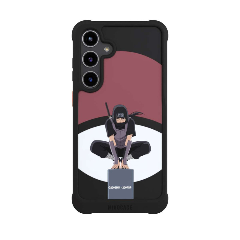 Galaxy S24 + NIVOmax Symbole Itachi Uchiha transparent