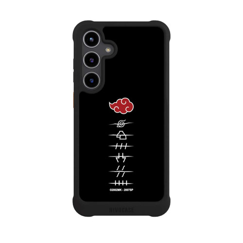 Samsung Galaxy S24+ NIVOmax Akatsuki Mitgliedssymbole Schwarz