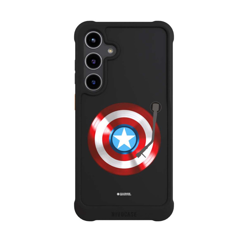 Galaxy S24 + NIVOmax Capitan American Shield Marvel