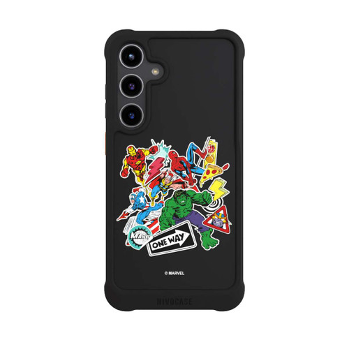Samsung Galaxy S24+ NIVOmax Capitan American Shield Transparent